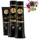 Kit Haskell Cavalo Forte Shampoo Cond 500ml Leave-in Nf