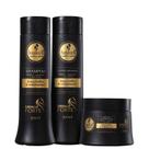Kit Haskell Cavalo Forte Shampoo Condicionador 300ml Máscara 250g 3 itens
