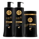 Kit Haskell Cavalo Forte Shampoo E Condicionador 1 Litro + Máscara 900g