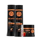 Kit Haskell Encorpa Shampoo 300ML 1 Condicionador 300ML 1 Mascara 300ML + Presente Lourre 15ml