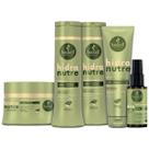 Kit Haskell HidraNutre Sh Cond Máscara 300ml 5 Itens Completo