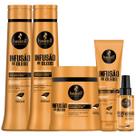 Kit Haskell Infusão de óleosSh Cond Máscara 500ml 5 Itens Completo