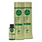 Kit Haskell Jaborandi Shampoo Condicionador e Necta 300ml