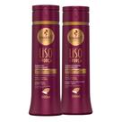 Kit Haskell Liso Com Força P/ cabelo Liso Com Frizz 300ml
