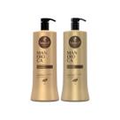 Kit Haskell Mandioca 1L Shampoo e Condicionador