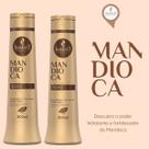 Kit Haskell Mandioca Shampoo + Condicionador 500ml Fortalecedor Cabelos Fracos