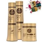 Kit Haskell Mandioca Shampoo Condicionador Mascara 500ml