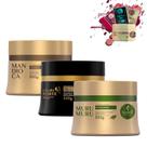 Kit Haskell Máscaras Mandioca Cavalo Forte Murumuru 300g