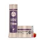 Kit Haskell Matiza + Shampoo Máscara Ultravioleta 300ml 2 Itens Completo + Presente Lourre 15ml