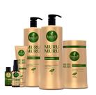 Kit Haskell Murumuru Sh Cond Máscara 1 Litro 6 Itens Completo