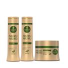 Kit Haskell Murumuru Shampoo 300ml + Condicionador 300ml + Máscara 300g Nutrição Intensa e Hidratação Profunda