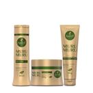 Kit Haskell Murumuru Shampoo 300ml + Máscara 300g + Leave-in Nutrição Intensa, Hidratação e Brilho