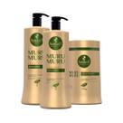 Kit Haskell Murumuru Shampoo Condicionador E Máscara 1 Litro Kit Haskell Murumuru Shampoo Condicionador E Máscara 1 Litro