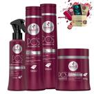 Kit Haskell Pos Progressiva Sh Cond Mascara 500g Fluido