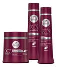 Kit Haskell Pós Progressiva Shampoo 500ML 1 Condicionador 500ML 1 Mascara 500ML