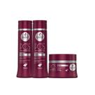 Kit haskell pos progressiva shampoo, cond, mascara 300ml