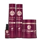 Kit Haskell Quina Rosa Sh Cond Masc 500ml e Serum