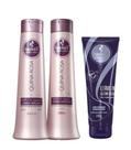 Kit Haskell Quina Rosa - Shampoo e Condicionador + Leaving