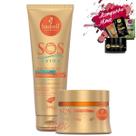 Kit Haskell S.O.S Verao Creme 240g E Mascara Girassol 300g Kit Haskell S.O.S Verao Creme 240g E Mascara Girassol 300g