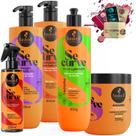 Kit Haskell Se Curve Cacheados (3ABC) Transição 500ml