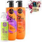 Kit Haskell Se Curve Sh Cond 500ml + Pré Treino 200ml Kit Haskell Se Curve Sh Cond 500ml + Pré Treino 200ml