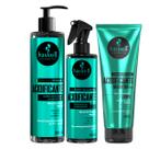 Kit Haskell Shampo Máscara Acidificante E Fuido Reconstrutor Kit Haskell Shampo Máscara Acidificante E Fuido Reconstrutor