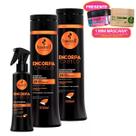 Kit Haskell Shampoo Cond Encorpa 300ml Fluido +mini máscara