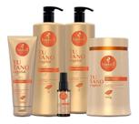 Kit Haskell Tutano Sh Cond Máscara 1 Litro 5 Itens Completo