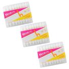 Kit Hastes Flexíveis Ricca Baby Com Ponta de Algodão Cód. 3245 C/3