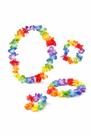Kit Havaiano de 4 peças Colar Pulseira para o seu Carnaval