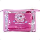 Kit Hello Kitty by Klass Vough: 1 Necessaire Transparente e 1 Estampada Kchk-03p Kit Hello Kitty by Klass Vough: 1 Necessaire Transparente e 1 Estampada Kchk-03p