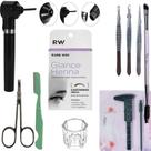 Kit Henna Glance COM Kit de Acessórios Completo Sobrancelha Pincel Mixer Misturador Fixaodr Rena