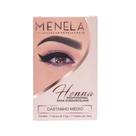 Kit Henna Sobrancelha Menela Castanho Médio 2,5g