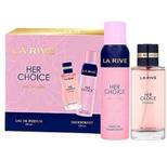 Kit Her Choice 100ml e Desodorante spray corporal 150ml - La Rive