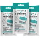 Kit Herbíssimo Refil Neutro: 3 Desodorantes Cremes Antiperspirantes 45g