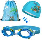 Kit Hero Band Óculos Natação com Bolsa Touca Estojo T1