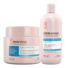 Kit Hidramais 1 Creme Massagem Neutro 500g 1 Óleo Massagem Neutro 500ml