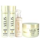 Kit Hidratação Auriah Velis + Spray Antifrizz Velvet