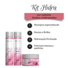 Kit Hidratação Capilar Tratamento Nutrição Intensa Maciez