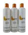 Kit Hidratação Lawi Shampoo, Condicionador e Leave-in para Cachos