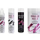 Kit Hidratação Micelar Shampoo Condicionador Mascara e Leavein