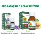 Kit Hidratação - Óleo de Semente de Uva e Lavanda Via Aroma