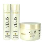 Kit Hidratação Velis Auriah - Shampoo + Condicionador + Máscara