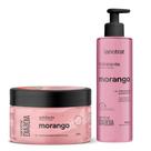 Kit Hidratante 190ml + Esfoliante 300g Labotrat Morango Corpo e Rosto Kit Hidratante 190ml + Esfoliante 300g Labotrat Morango Corpo e Rosto