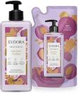 Kit hidratante 400ml refil 350ml eudora instance ameixa e plaline