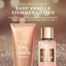 Kit Hidratante Corporal + Body Splash Bare Vanilla Shimmer Victoria Secret brilho Mais vendido