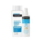 Kit Hidratante Hidrata e Suaviza 200ml + Protetor Solar Sun Fresh Light 30 Neutrogena