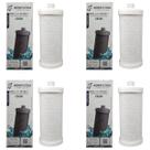 Kit Hidrofiltros Com 4 Carbon Blocks de 7" Com Rosca