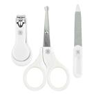 Kit Higiene 03 peças Cuidado Do Bebe Pimpolho Branco Kit Higiene 03 peças Cuidado Do Bebe Pimpolho Branco