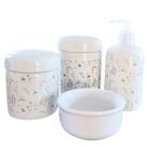 Kit higiene bebê Arabescos 4 pçs - Tudo Porcelana